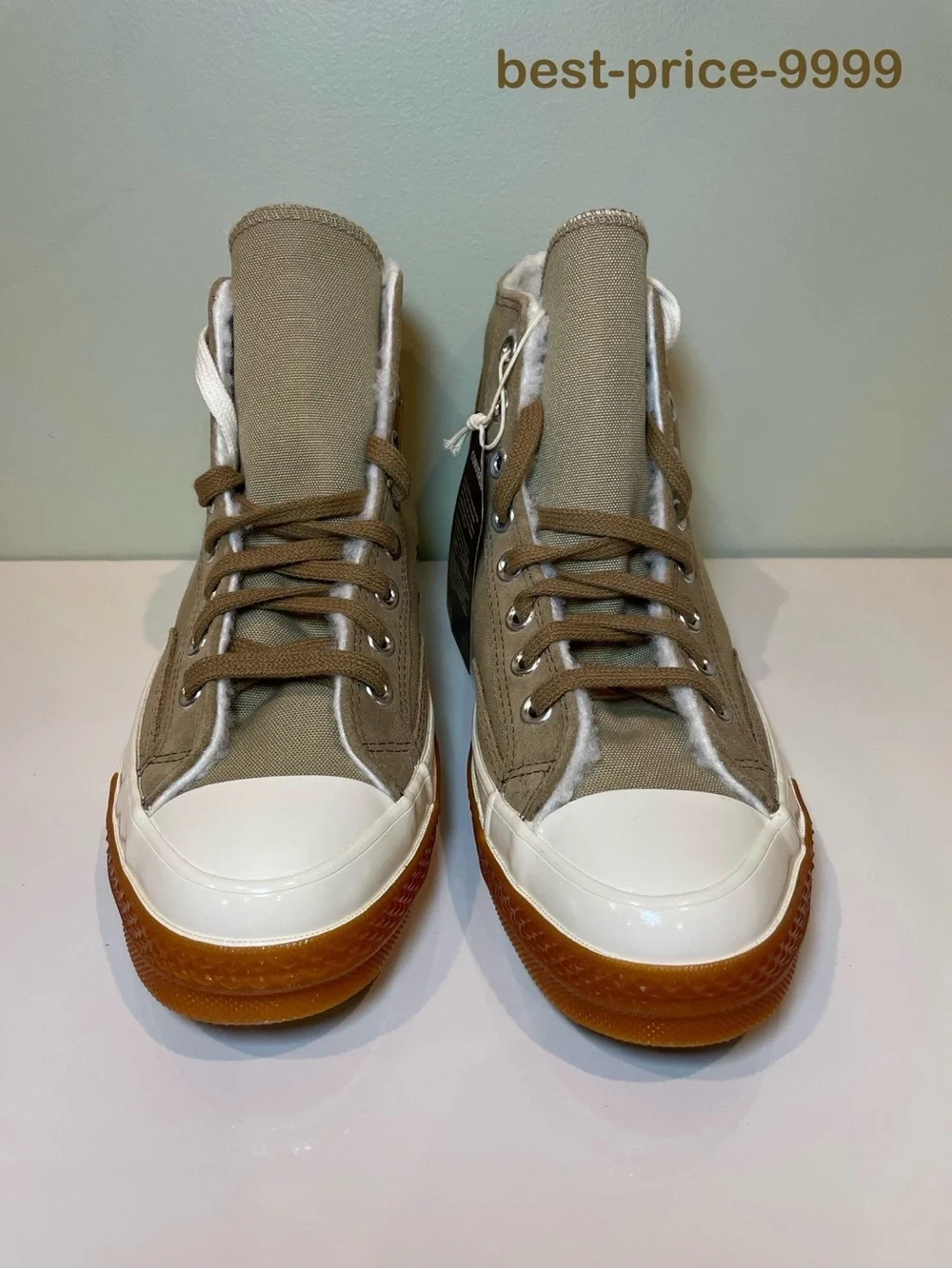 Converse Chuck Taylor All Star 70 Hi Unisex A04410C - Sheep Lined - Beige - New